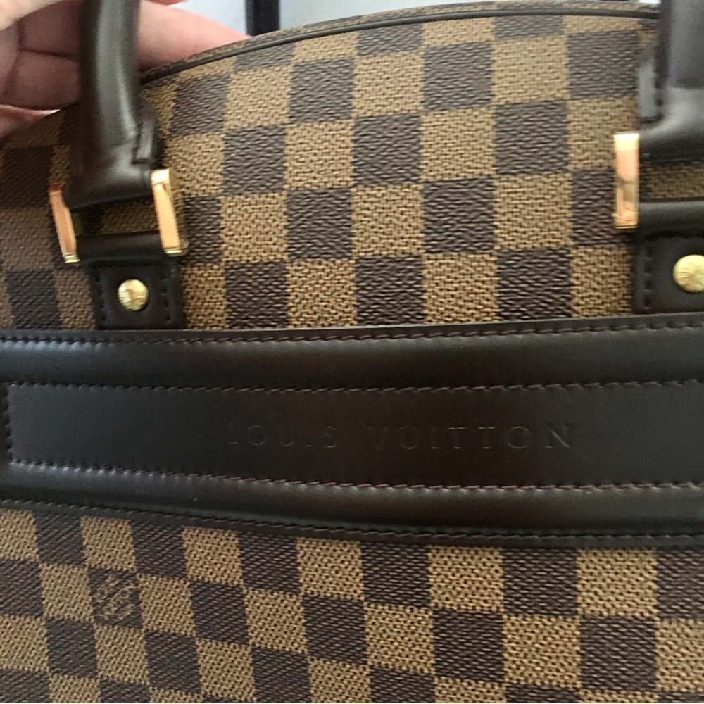 AUTHENTIC -LOUIS VUITTON  NOLITA DAMIER EBENE -CARRY-ON /TOTE /BAG - Picture 6 of 11